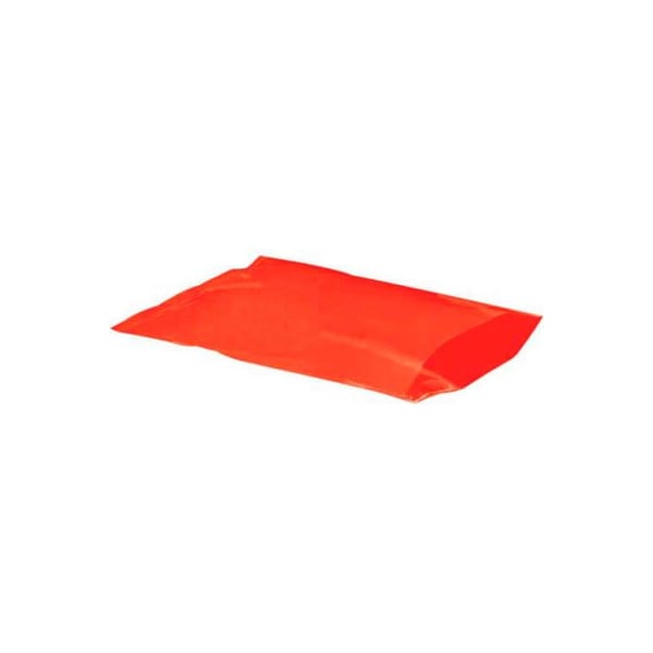 Box Packaging Flat Poly Bags 4W x 6L 2 Mil Red 1000/Pack PB390R - main
